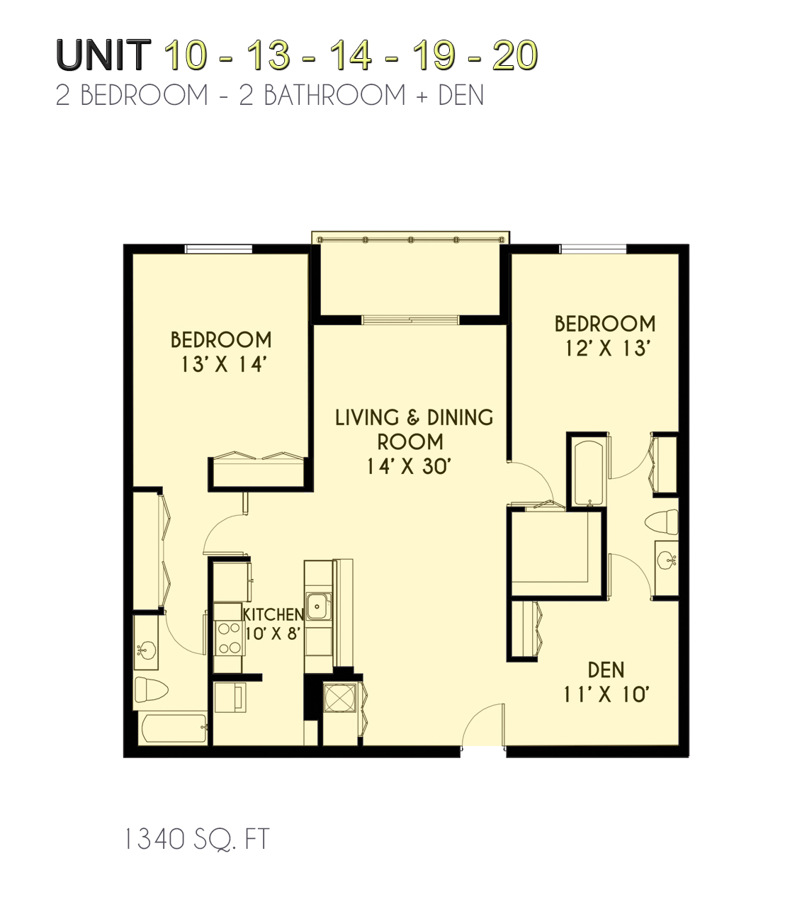 Unit 3 Floorplan