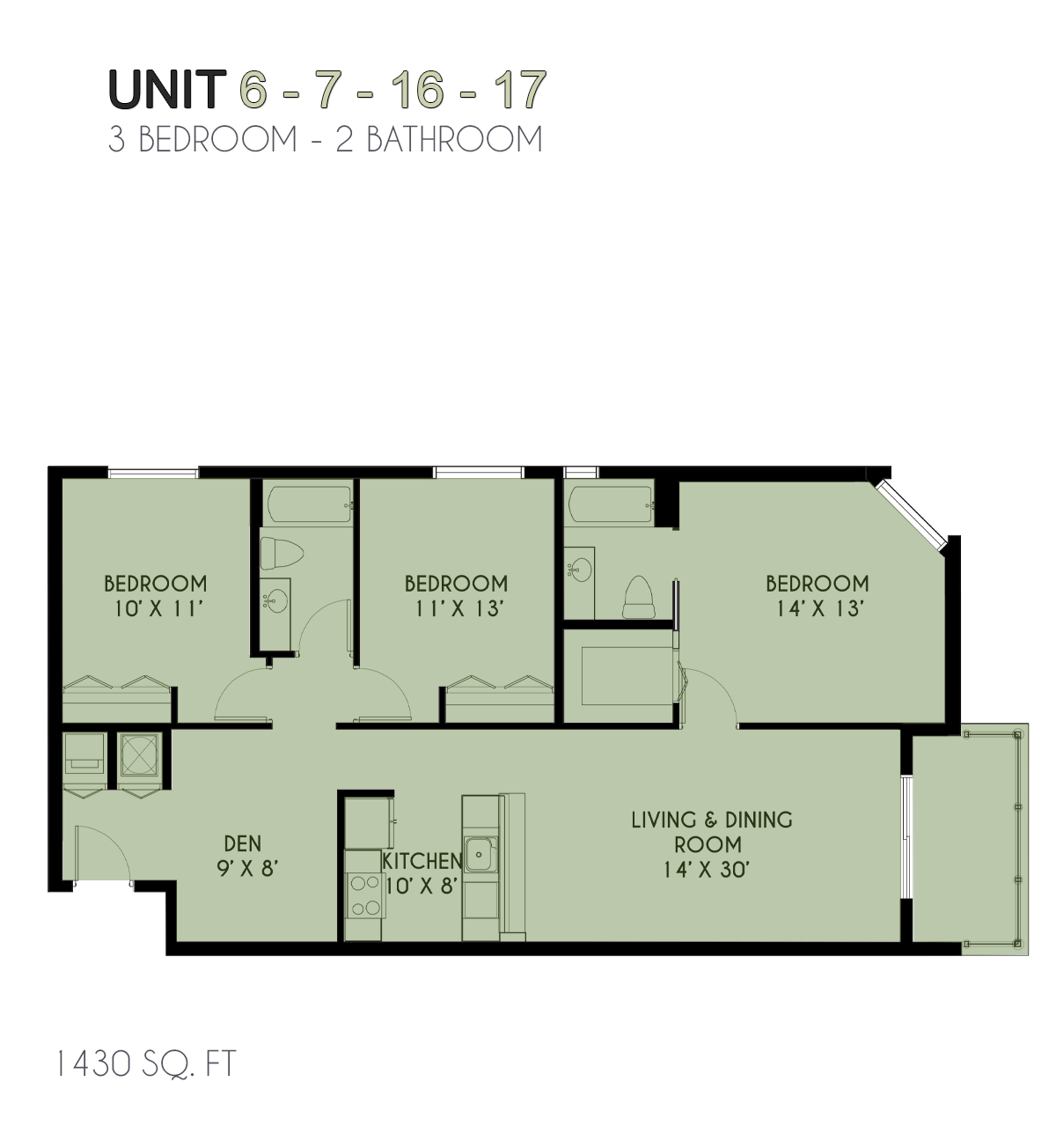 Unit 4 Floorplan